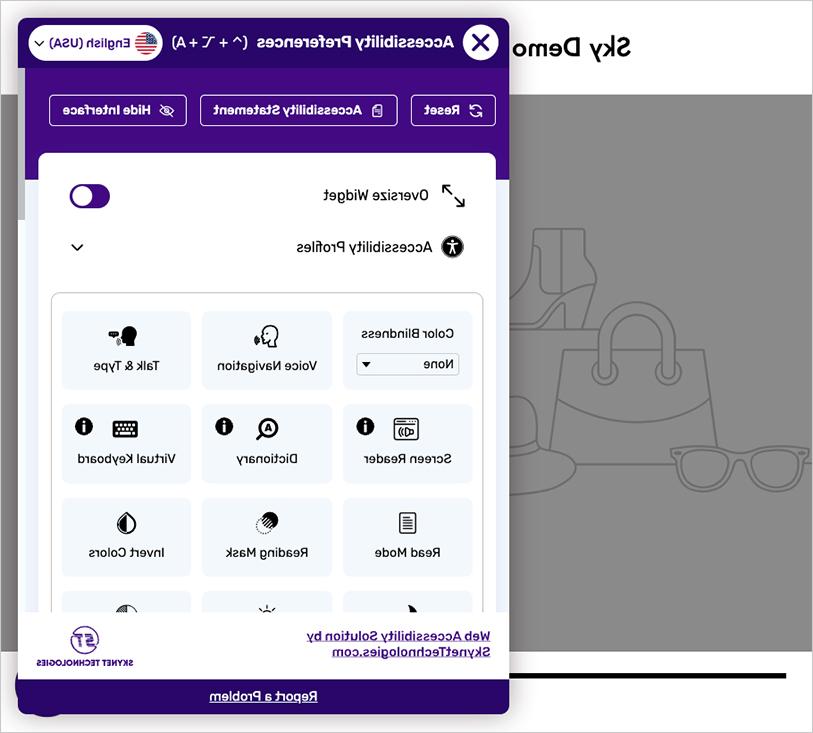 shopline wcag website accessibility